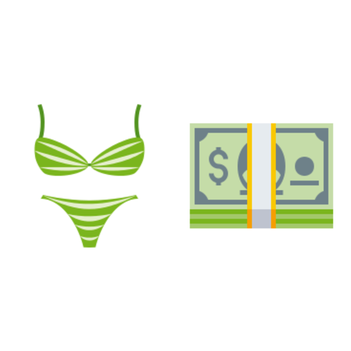 👙💵 Emoji Domain EmojiOne rendering
